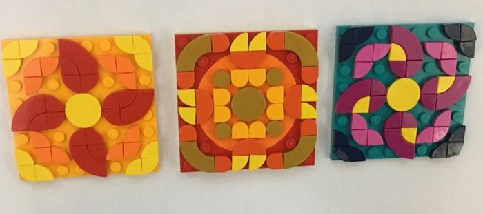 Exclusive Lego rangoli make and take