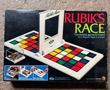 The Vintage 1982 Rubik's Race Game by Ideal