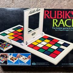 The Vintage 1982 Rubik's Race Game by Ideal
