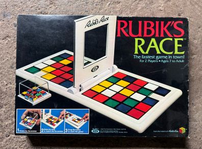 The Vintage 1982 Rubik's Race Game by Ideal