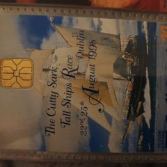 Cutty Sark Tall Ships Race callcard
