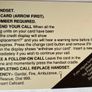 Black-Back Cottage (Train Trial Card) - Mint Image 2