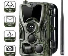 Outdoor 4G Trail Camera SIM Card Slot Night Vision 20MP 940nm Wildlife Hunting Garden Safety Photo Trap Cam