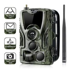 Outdoor 4G Trail Camera SIM Card Slot Night Vision 20MP 940nm Wildlife Hunting Garden Safety Photo Trap Cam