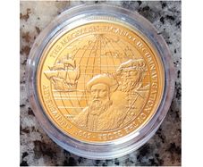 Malta 50 Euro Gold (.916) Proof Coin 2022 - The Magellan-elcano Circumnavigation of the Globe 500th Anniversary