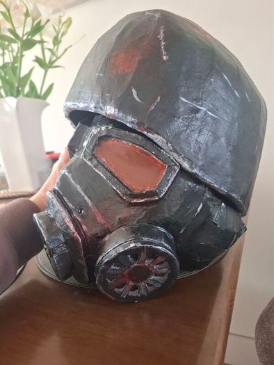 Fallout veteran helmet and mask halloween