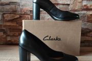 Genuine leather Clarks Freva85 Court Shoes, size 6