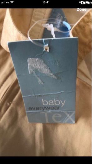 Boys BNWT dungarees 9/12 mths