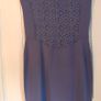Light Blue Dress with Lace, French Connection, Size 12 Image 3