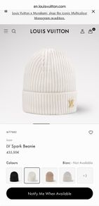 beanie Louis Vuitton
