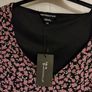 Floral Asymmetrical Hem Dress Wednesdays Girl Size XS Image 2