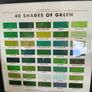 40 Shades Of Green frames Print Image 5