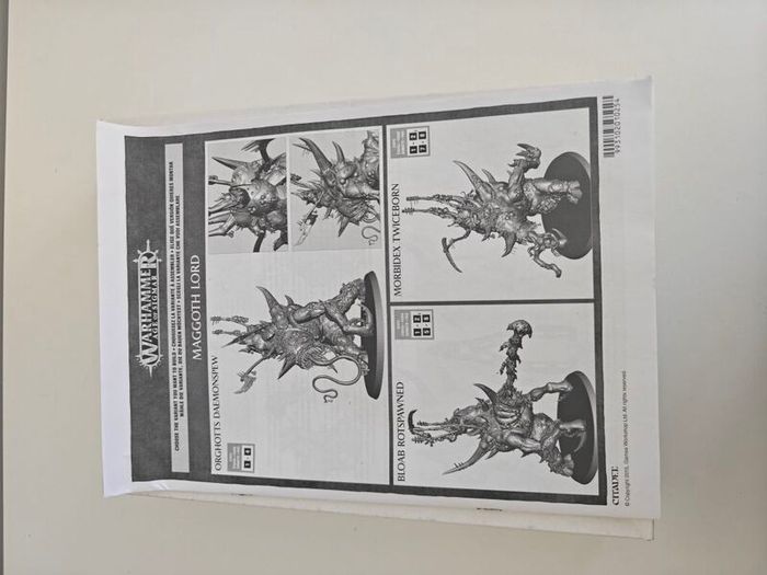 Warhammer - Maggotkin of Nurgle - Orghotts Daemonspew