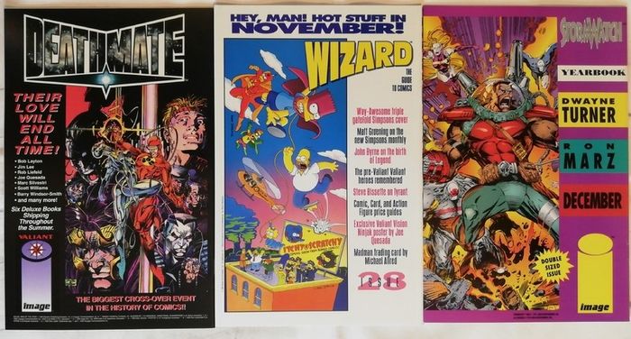 WildC.A.T.S. : Covert Action Teams #'s 1-6 & 8-10 (Jim Lee - 1992-1994)