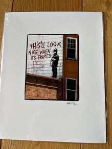 New Banksy 'Mission 1' Digital Print