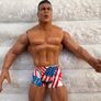 2000 WWF Jakks Pacific Titantron Live Ringside Chaos Series 1 Kurt Angle Used Dirty Damaged approx. 17 cm. Please see photos Image 4
