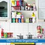 Premium Organiser Storage - Set of 8 Storage Bins (4 Large, 4 Small) Multipurpose Fridge, Pantry & Kitchen Storage, Organiser (MULTIPLE COLOURS) Image 8