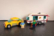 Lego City Car and Caravan Retired Set