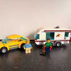 Lego City Car and Caravan Retired Set