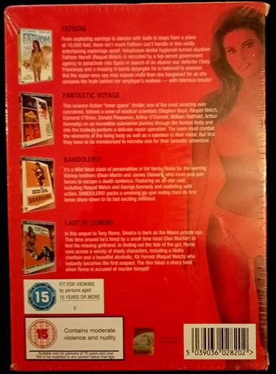 Raquel Welch Collection - 4 DVD Box Set [NEW-SEALED]