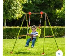 Baby swing set 4 weeks old