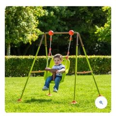Baby swing set 4 weeks old