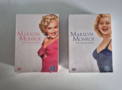 Marilyn Monroe The Collection DVD Box Sets 1 and 2 .14 Films- Very Good Condition
