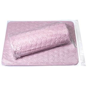 Nail Hand Pillow Cushion Manicure Pad Set - LIGHT PINK