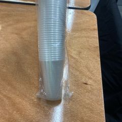 plastic cups