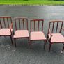 Mid-Century Teak Younger Dining Chairs, Set of 4 (c.1970) Image 2