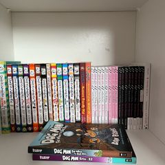 Isadora Moon, wimpy kid and dog man books