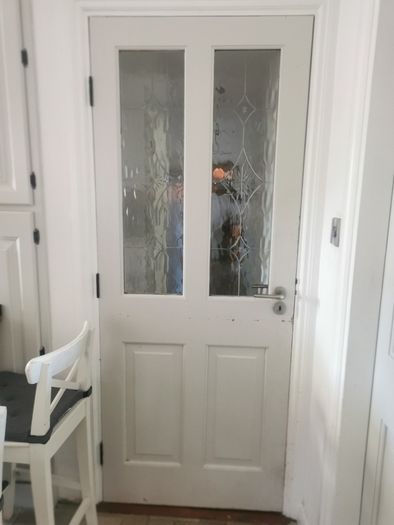 Solid Wood Glass door