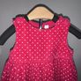 Cute Baby Girls Red Dress from Jojo Maman Bebe. Age 12-18 months / EU 80cm Image 8