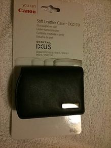 Canon Camera Soft Leather Case