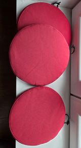 3 outdoor cushions