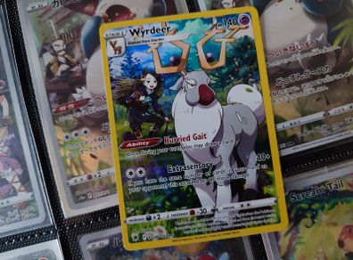 Wyrdeer ! Illustration Rare ! from Astral Radiance Set ! 2022 ! Pokemon Card !
