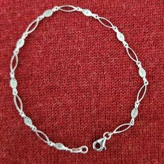 White gold bracelet