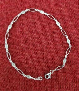 White gold bracelet