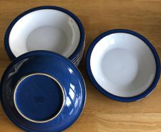Denby Imperial Blue - Pasta/Soup Bowls