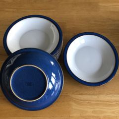 Denby Imperial Blue - Pasta/Soup Bowls