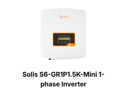 Solis S6 1.5kw - New