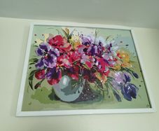 Hand painted by myself framed painting for sale