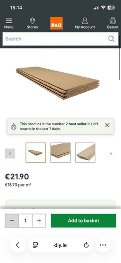 Attic flooring pack brand new