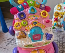 VTech Baby First Steps Baby Walker Pink