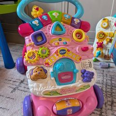 VTech Baby First Steps Baby Walker Pink