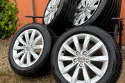 Audi 16 inch alloys with tyres 5x112