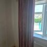 pink curtains in perfect condition Image 3