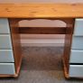 Solid Pine Double Pedestal Desk Upcycling Project Image 4