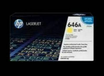 HP 646A Yellow LaserJet Toner Cartridge CF032A