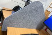 Acoustic desk dividers set for schools offices